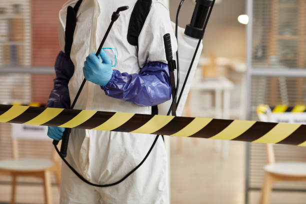 Professional Hoarding Cleanup technician working in Wilmington, NC